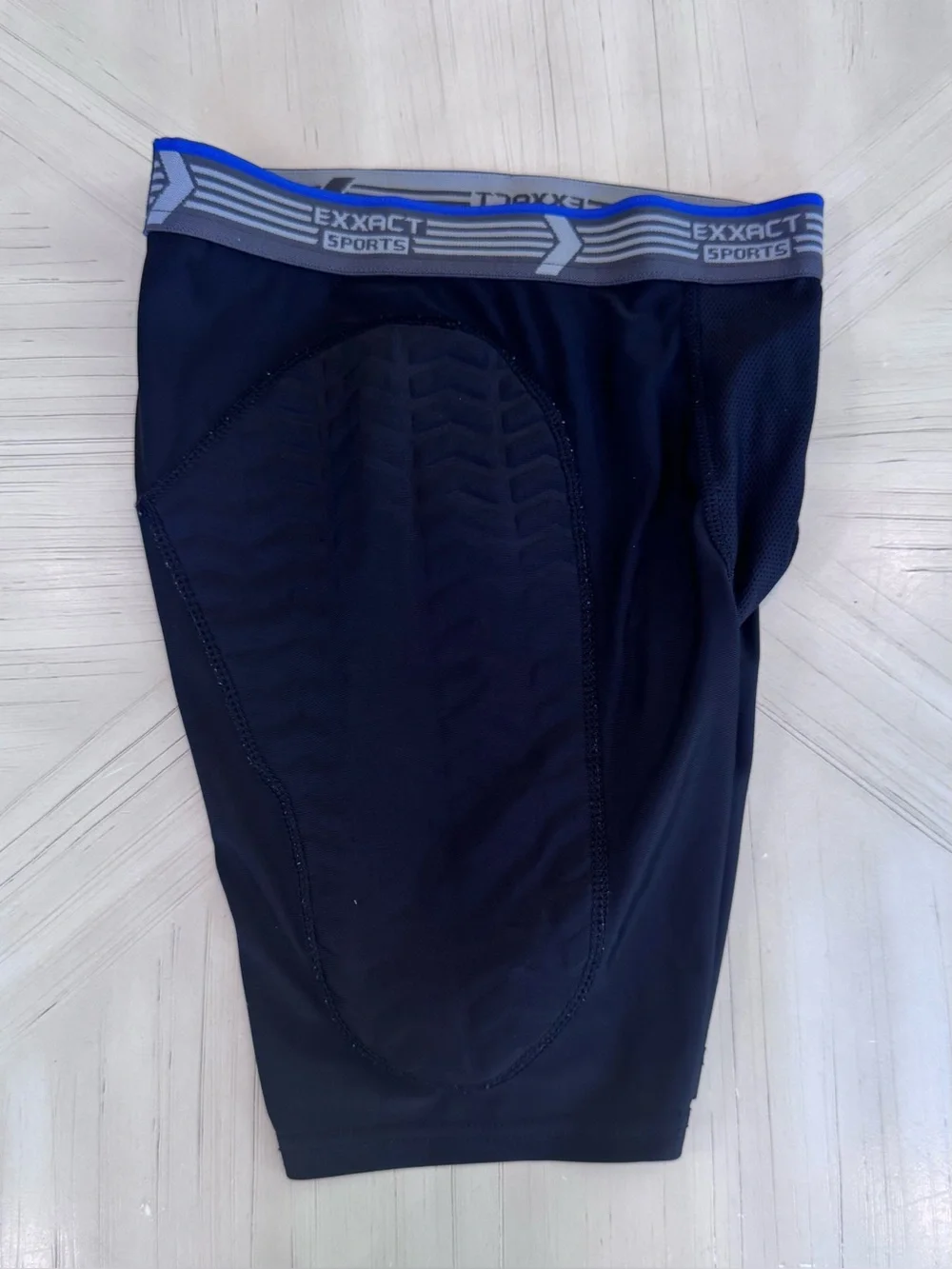 Exxact Sports Baseball Sliding Padded Compression Shorts – Black – Youth XL
